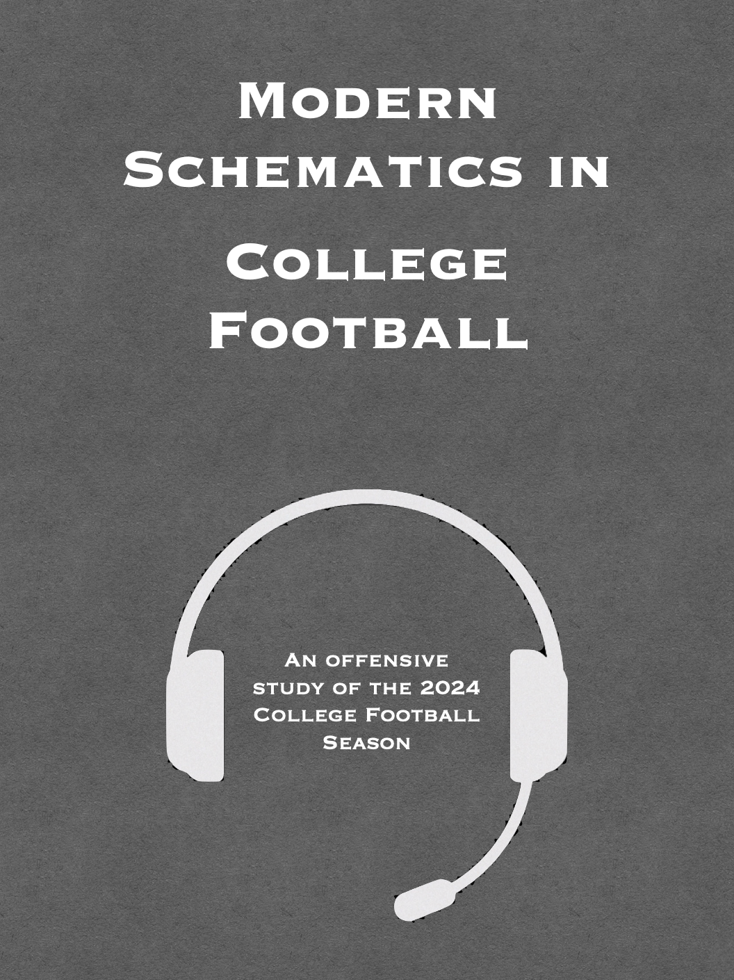 Modern Schematics in College Football